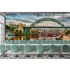 Newcastle City UK Tyne Bridge Wallpaper Wall Mural