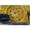 Gold Ornate Pattern Thailand Art Wallpaper Wall Mural