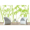 Bamboo Trees Green Wallpaper Wall Mural