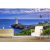 Blue Ocean Lighthouse Brittany France Wallpaper Wall Mural