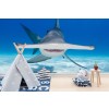 Hammerhead Shark Under The Sea Wallpaper Wall Mural