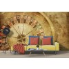 Vintage Roulette Casino Wallpaper Wall Mural