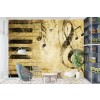 Vintage Music Background Wallpaper Wall Mural