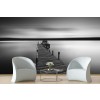 Black & White Ocean Pier Wallpaper Wall Mural