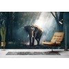 Elephant In The Forest Wallpaper Wall Mural