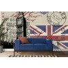 London Vintage Wall Mural by Andrea Haase