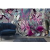 Parrot King Pink Wall Mural by Andrea Haase