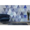 Triangle Glamour Wall Mural by Andrea Haase