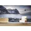 Lofoten Cliffs Wall Mural by Andreas Stridsberg