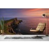Neist Point Sunset Wall Mural by Pete Rowbottom