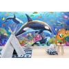 Orca Fun Wall Mural by Adrian Chesterman