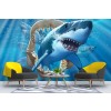 Great White Shark I Wall Mural by Jerry Lofaro