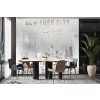 New York City Skyline Vintage Wall Mural by Melanie Viola