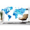 Blue World Wall Mural by Tenyo Marchev