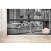 New York City - Brooklyn Bridge & Manhattan Skyline Wall Mural by Melanie Viola