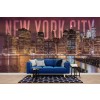 New York Skyline Wall Mural by Melanie Viola