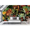 Monkey Jungle Meal Wall Mural by Uta Naumann