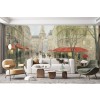 Impression of Paris Wall Mural by Myles Sullivan