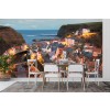Staithes at Dusk Wall Mural by Francis Taylor