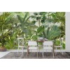 Tropical Landscape Wall Mural by Andrea Haase
