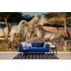 Cheetah Family Wall Mural by David Penfound