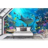 Coral Sea Wall Mural by David Penfound