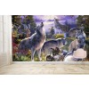Wolf Pack Wall Mural by David Penfound