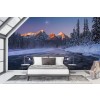 Winter Canadian Rockies Wall Mural by Andy Hu