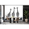 Giraffes in the Mara Plains Wall Mural by Xavier Ortega