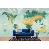 Golden Earth Wall Mural by Julia Purinton
