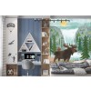 Woodland Forest IV Wall Mural by Veronique Charron