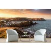 English Coast at Sunset Wall Mural by Andrew Roland