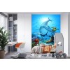 Ocean Life Wall Mural by Jerry Lofaro