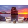 Ladram Bay Sunrise Wall Mural by Gary Holpin