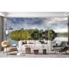 Derwent Isle Reflections Wall Mural by Martin Brian Lawrence