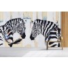 Zebra Gates Wall Mural by Robert Campbell
