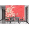 December Cherry Bloom Wall Mural by Evelia Designs