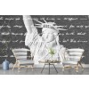 Statue Of Liberty Wall Mural by Richard Silver