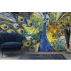 Percy Peacock I Wall Mural by St Hilarie