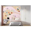 Cherry Mountain Wall Mural by Zigen Tanabe