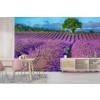 Tree in Lavender Field Wall Mural by Terry Eggers - Danita Delimont