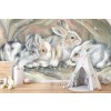 Hoppiness is Meant to be Shared Wall Mural by Jody Bergsma