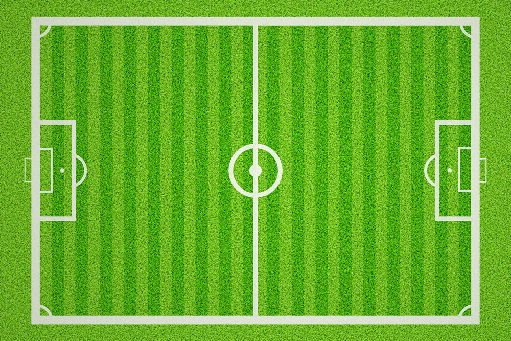 Football Pitch Sports Background Wallpaper Wall Mural