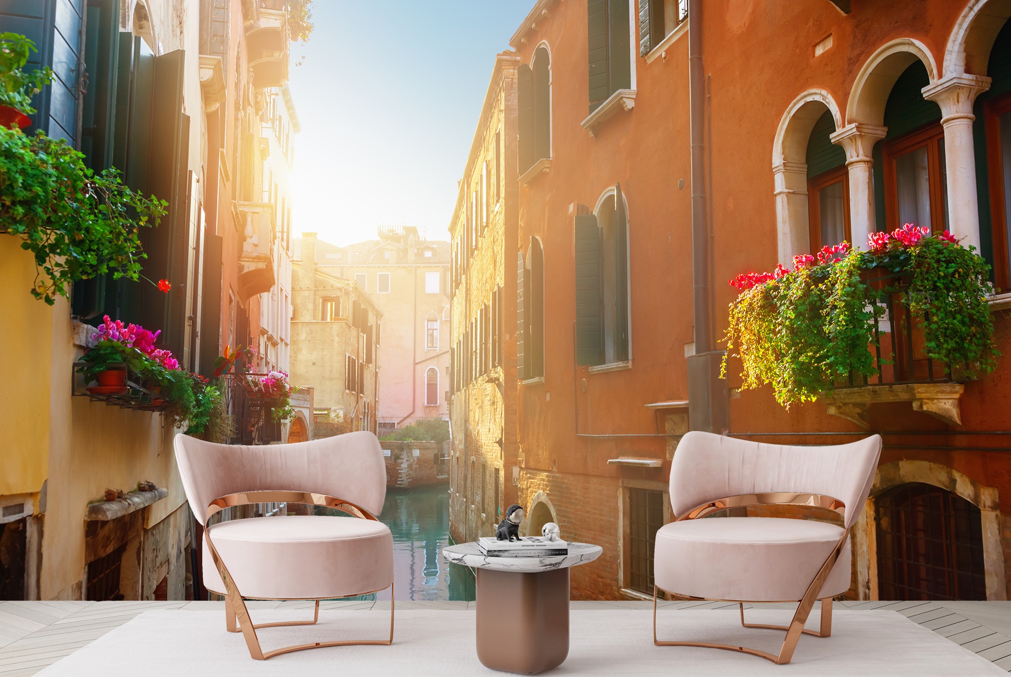 Strasse Kanal Venedig Fototapete Italien Tapete Schlafzimmer Foto Inneneinrichtungen