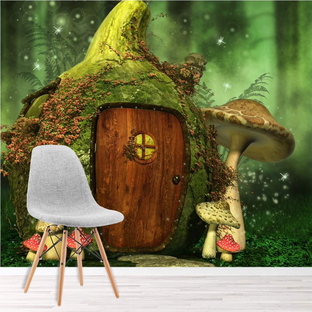 Fairy Forest House Magic Wallpaper Wall Mural
