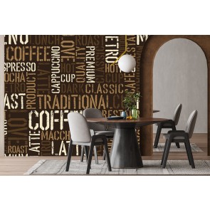 Coffee Cafe Shop Wallpaper Wall Mural