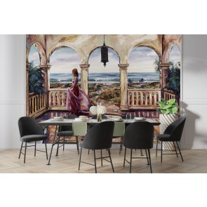 Stene Cabana Wall Mural by Karen Stene