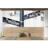 Broadway & Wall Street Schild Fototapete New York Tapete Schlafzimmer Foto-Dekor