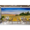 Panorama Toskana Fototapete Landschaft Italien Tapete Wohnzimmer Foto-Dekor