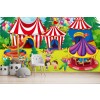 Zirkus Fototapete Messegelände Tapete Kinderzimmer Spielzimmer Foto Inneneinrichtungen